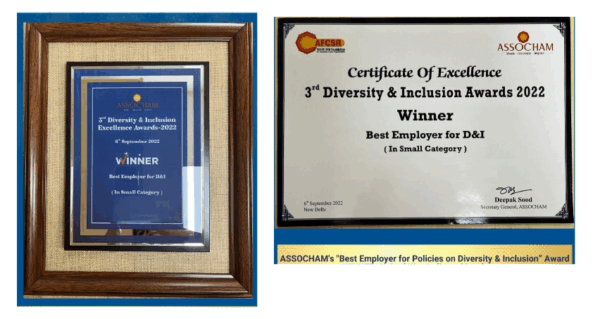Best Employer Award for Diversity and Inclusion